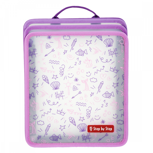 StepbyStep Faltbare Heftbox Pink