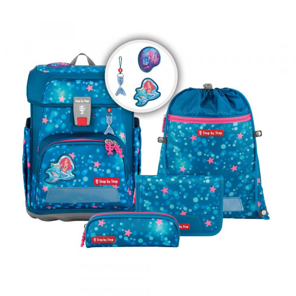 StepbyStep CLOUD Mermaid Lola Schultaschen-Set