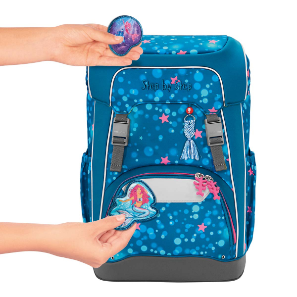 StepbyStep GIANT Schultasche 5 tlg. Mermaid Lola