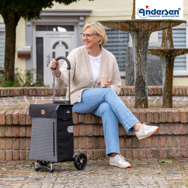 Andersen Scala Shopper Hente black