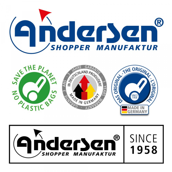 Andersen Scala Shopper Hente black