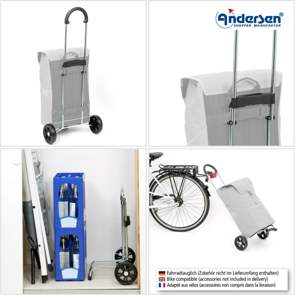 Andersen Scala Shopper Teda petrol