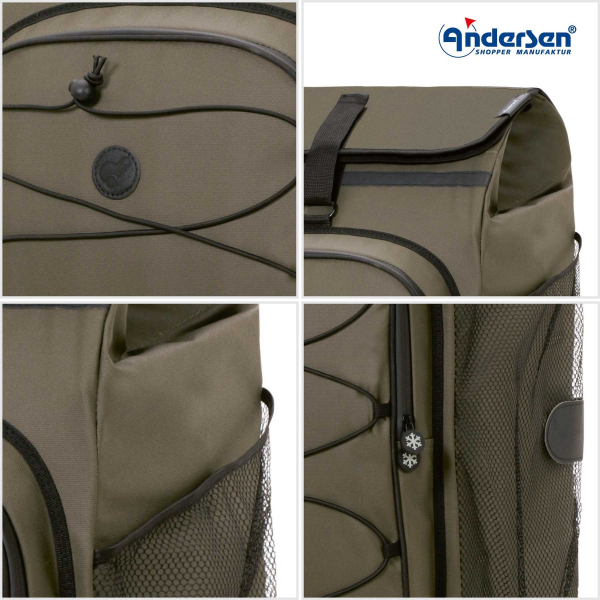 Andersen Royal Shopper Plus Fado 3.0 oliv