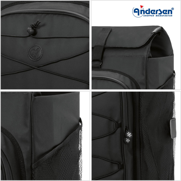 Andersen Royal Shopper Plus Fado 3.0 schwarz