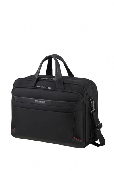 Samsonite PRO DLX 6 Bailhandle 17.3" Exp Black