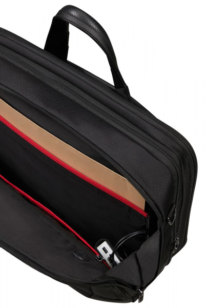 Samsonite PRO DLX 6 Bailhandle 17.3" Exp Black