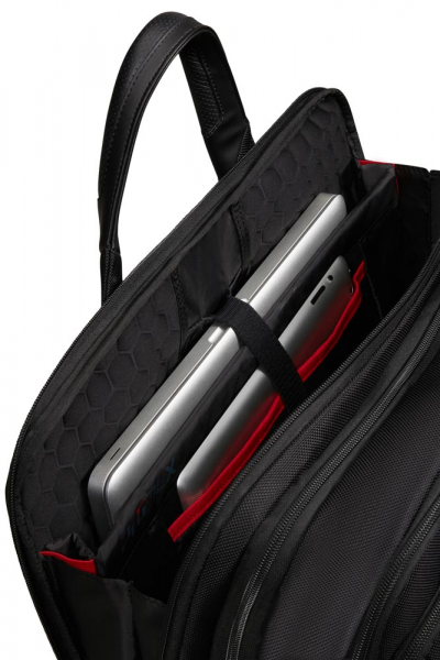 Samsonite PRO DLX 6 Bailhandle 17.3" Exp Black