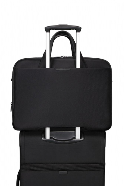 Samsonite PRO DLX 6 Bailhandle 17.3" Exp Black