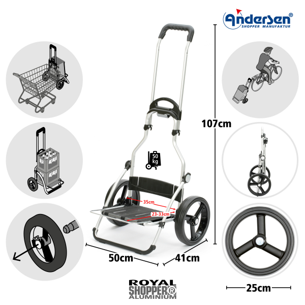 Andersen ROYAL SHOPPER Senta black