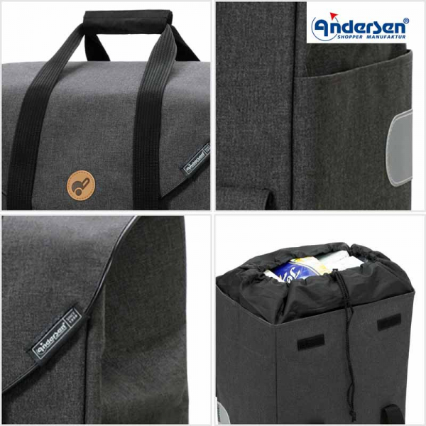 Andersen Royal Shopper Jacob anthrazit