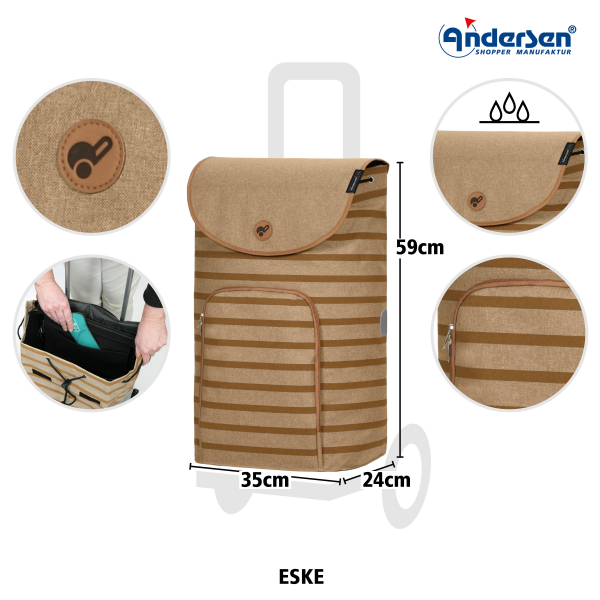 Andersen ROYAL SHOPPER  Eske braun