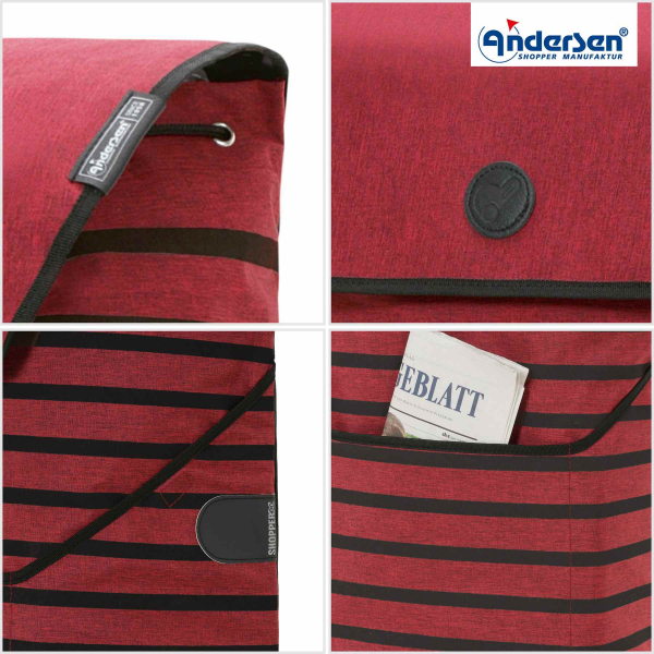 Andersen Royal Shopper Jelke bordeaux