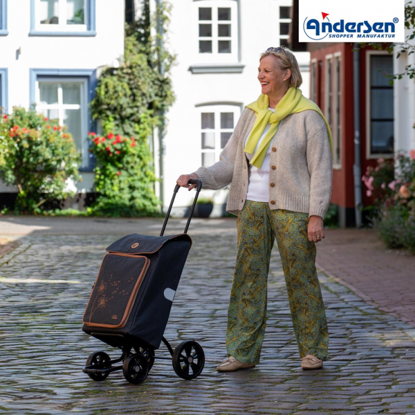 Andersen Quattro Shopper Erbo Black