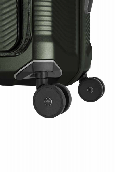 Travelite Millenium Trolley 4w S + Vort. Pine Green