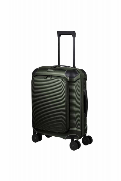 Travelite Millenium Trolley 4w S + Vort. Pine Green
