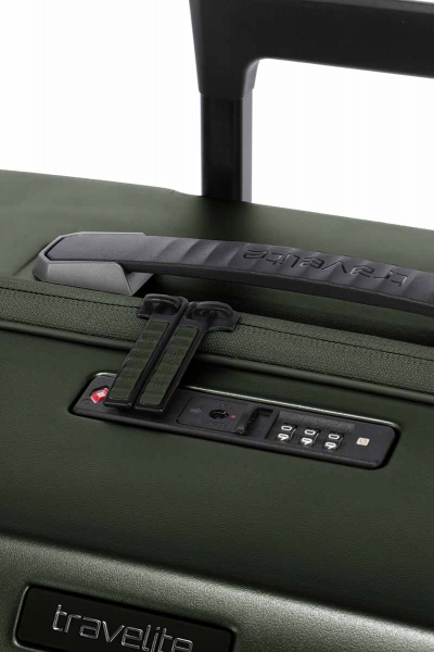 Travelite Millenium Trolley 4w M exp. Pine Green