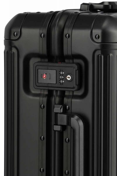 Travelite NEXT Aluminium Trolley S 4w schwarz 2025