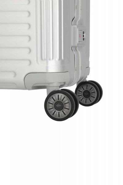 Travelite NEXT 4w Trolley M Silber 2025