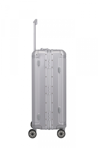 Travelite NEXT Aluminium Trolley M Silber