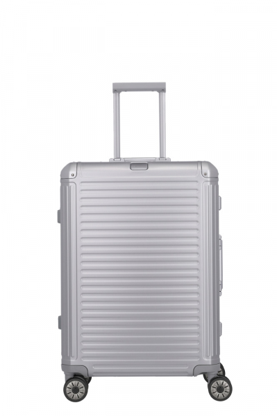 Travelite NEXT Aluminium Trolley M Silber