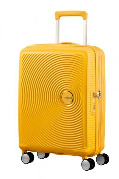 American Tourister SOUNDBOX 55/20 TSA EXP gold yellow