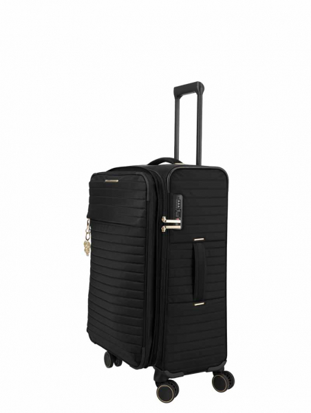 Travelite Barbara Stepp 4w Trolley M black