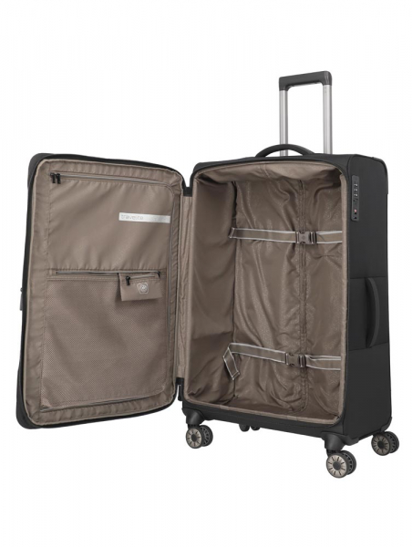 Travelite CROSSLITE 4w Trolley XL schwarz