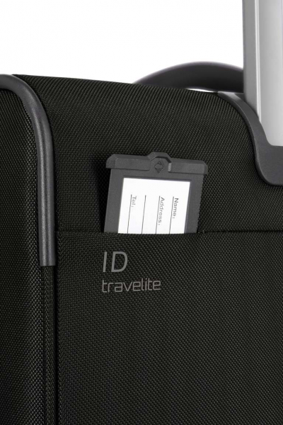 Travelite CROSSLITE Trolley 4w exp. black