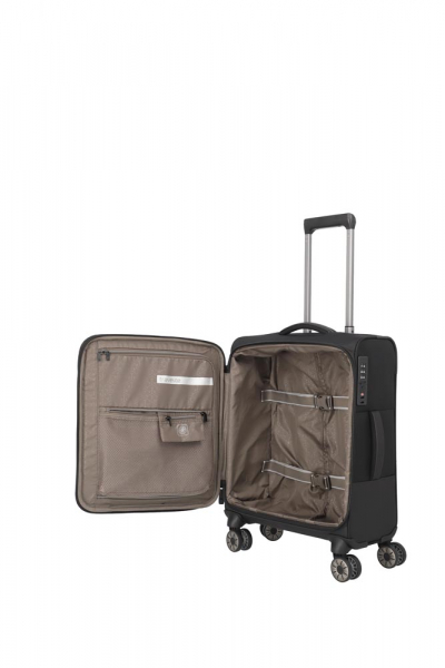 Travelite CROSSLITE 5.0 4w Trolley S schwarz