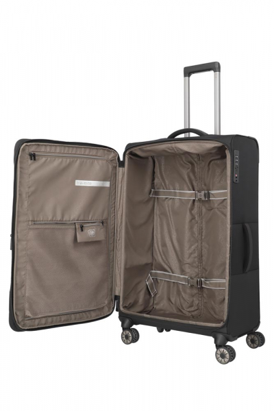 Travelite CROSSLITE 5.0 4w Trolley L  schwarz