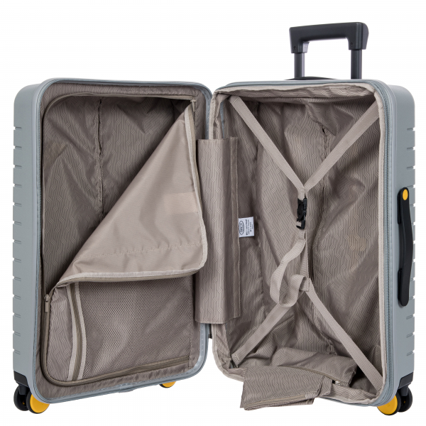 Brics Ulisse Trolley 4R M Exp 65 cm grau