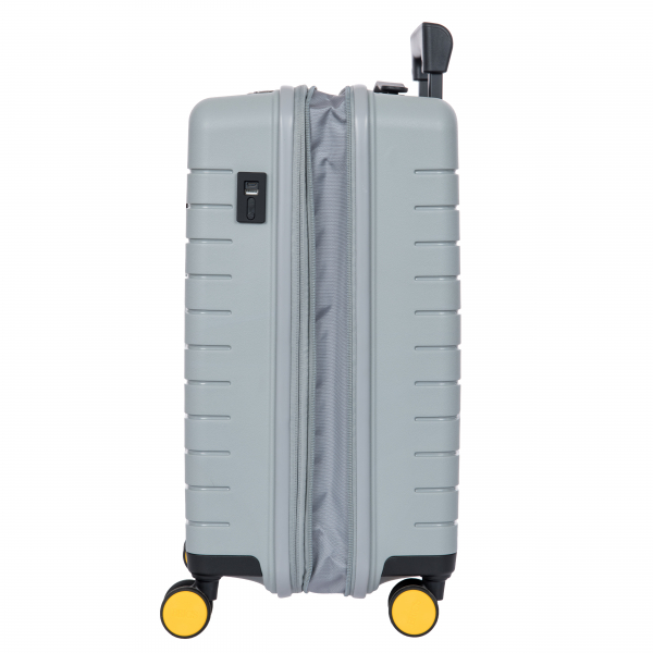 Brics Ulisse Trolley 4R Exp 55 cm grau