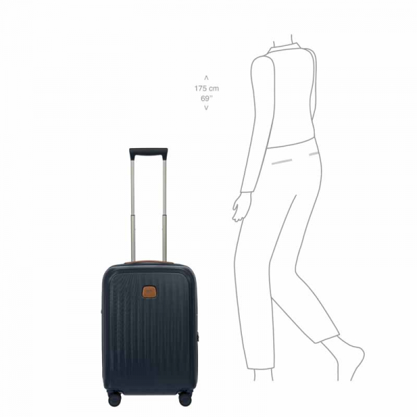 Bric s TAORMINA Trolley  55cm exp. blau