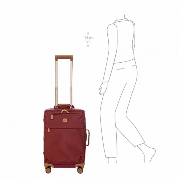 Bric´s X-Collection Trolley Iata 4 Rollen  Bordeaux