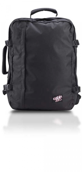 Cabinzero Classic 44L Cabin Backpack Absolute Black