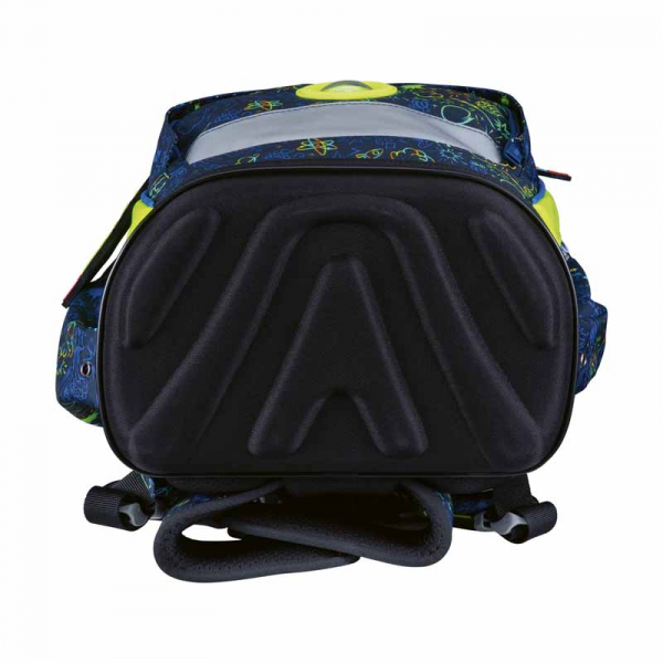 Schultaschenset ErgoFlex Light Neon Craz DER DIE DAS 5tlg