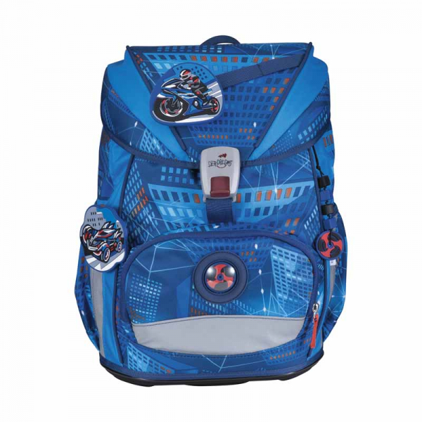 Schultaschenset ErgoFlex Superlight DER DIE DAS 5tlg Turbo