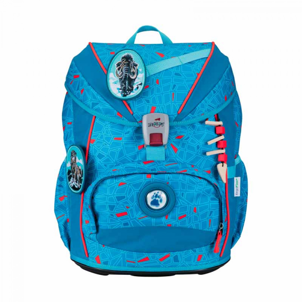 Schultaschenset ErgoFlex LightSuperflash DER DIE DAS 5tlg Blue Ice