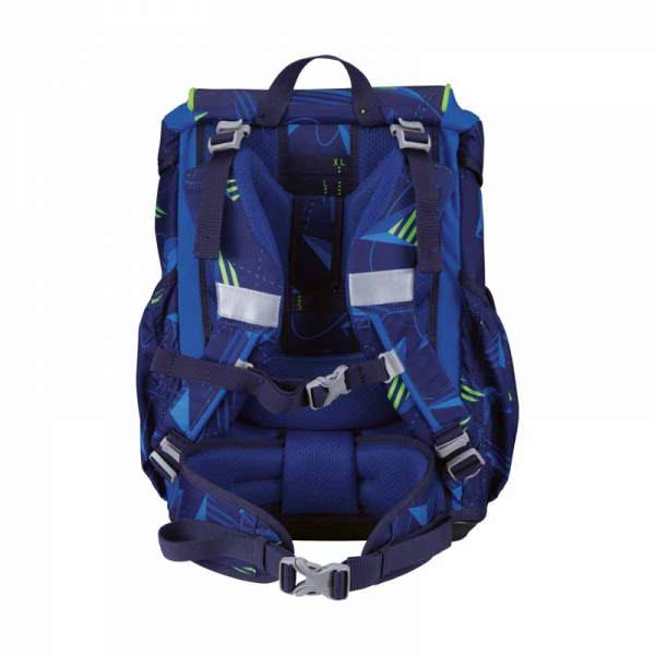 Schultaschenset ErgoFlex Light LED Moon DER DIE DAS 5tlg