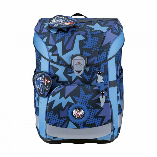 Schultaschenset ErgoFlex Easy Dark Drago DER DIE DAS 5tlg