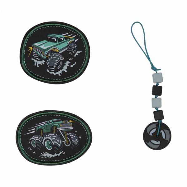 Schultaschenset ErgoFlex Tiny Superflash DER DIE DAS 5tlg Super Tru