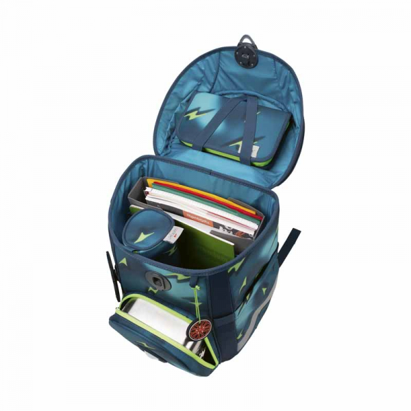 Schultaschenset ErgoFlex Easy DER DIE DAS 5tlg Magic Light