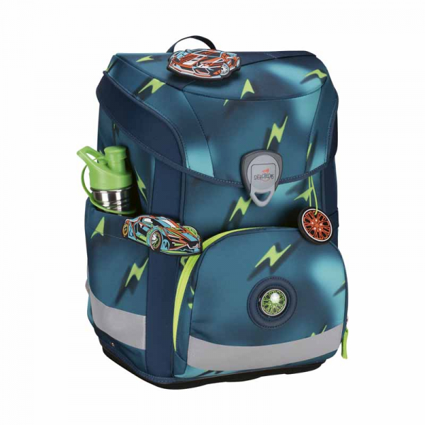 Schultaschenset ErgoFlex Easy DER DIE DAS 5tlg Magic Light