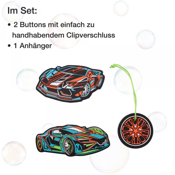 DER DIE DAS Schultaschenset ErgoFlex Tiny 5tlg Magic Light