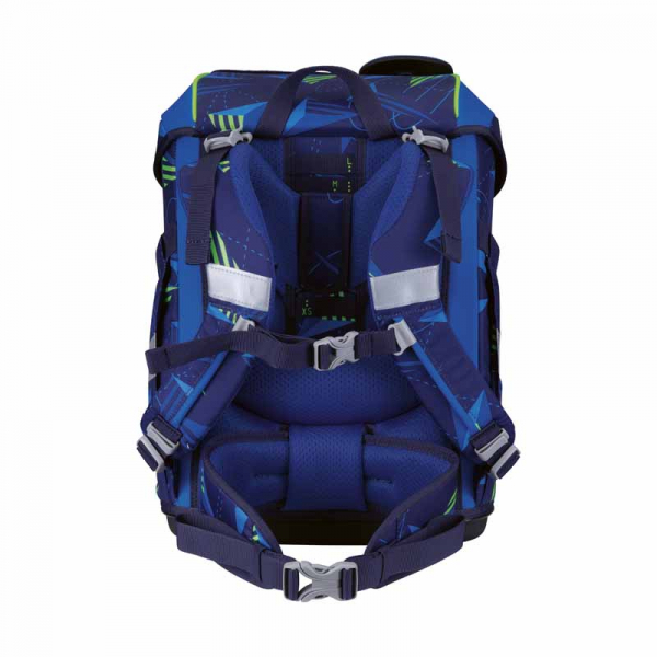 Schultaschenset ErgoFlex Tiny LED DER DIE DAS 5tlg Moon