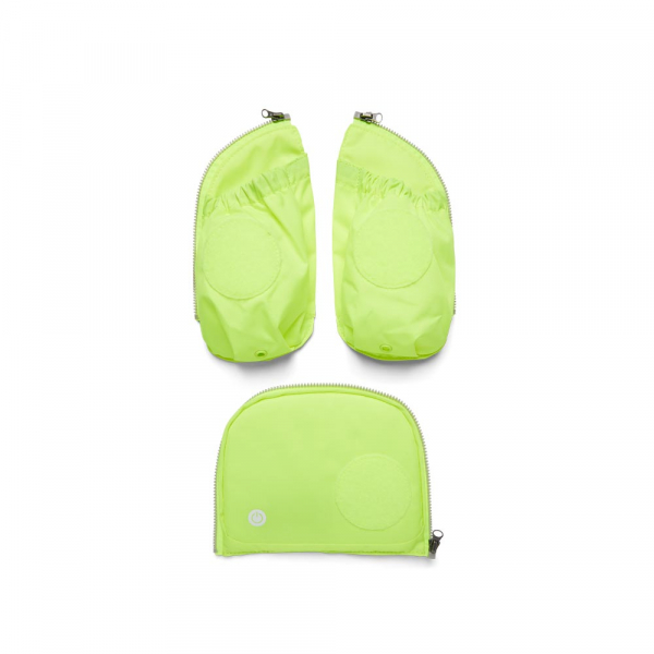 ergobag Fluo LED Seitentaschen Zip-SetGelb