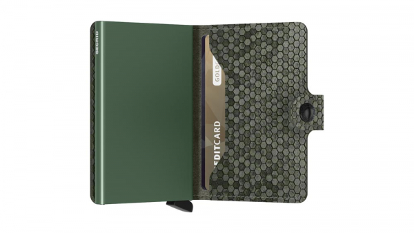 Secrid Miniwallet Hexagon Green