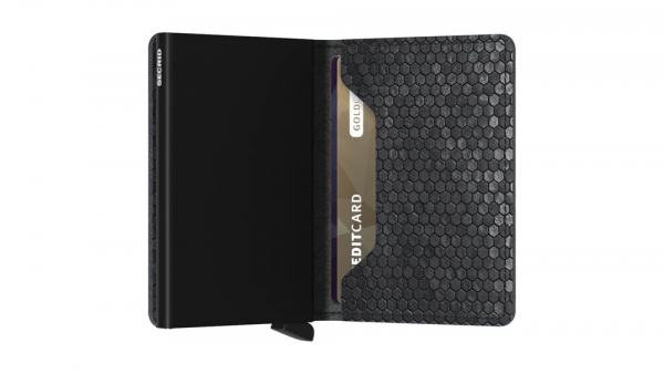 Secrid Slimwallet Hexagon Black