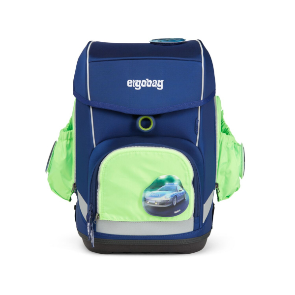 ergobag Fluo Seitentaschen Zip-SetGrün