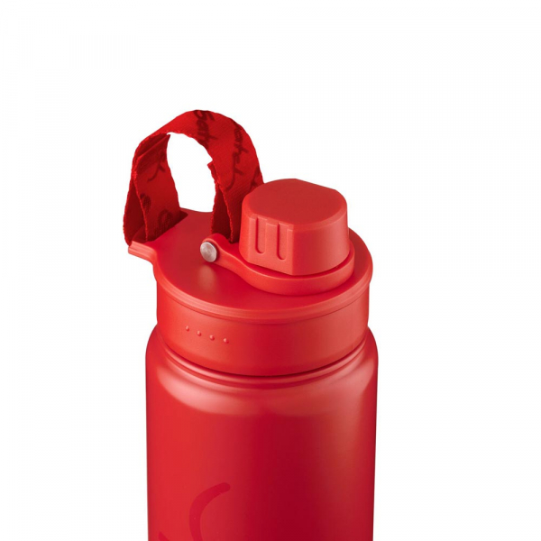 satch Trinkflasche Edelstahl Red